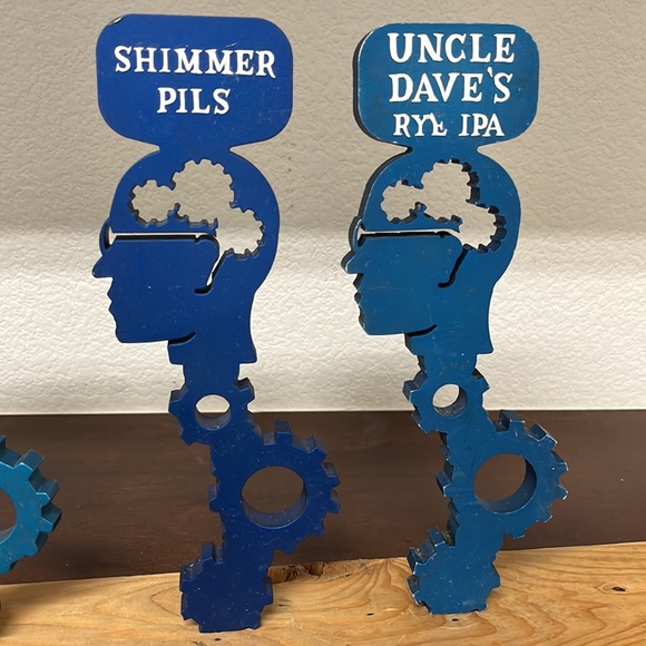 Discretion brewing Company Santa Cruz beer tap handles set of six - Picture 4 of 15